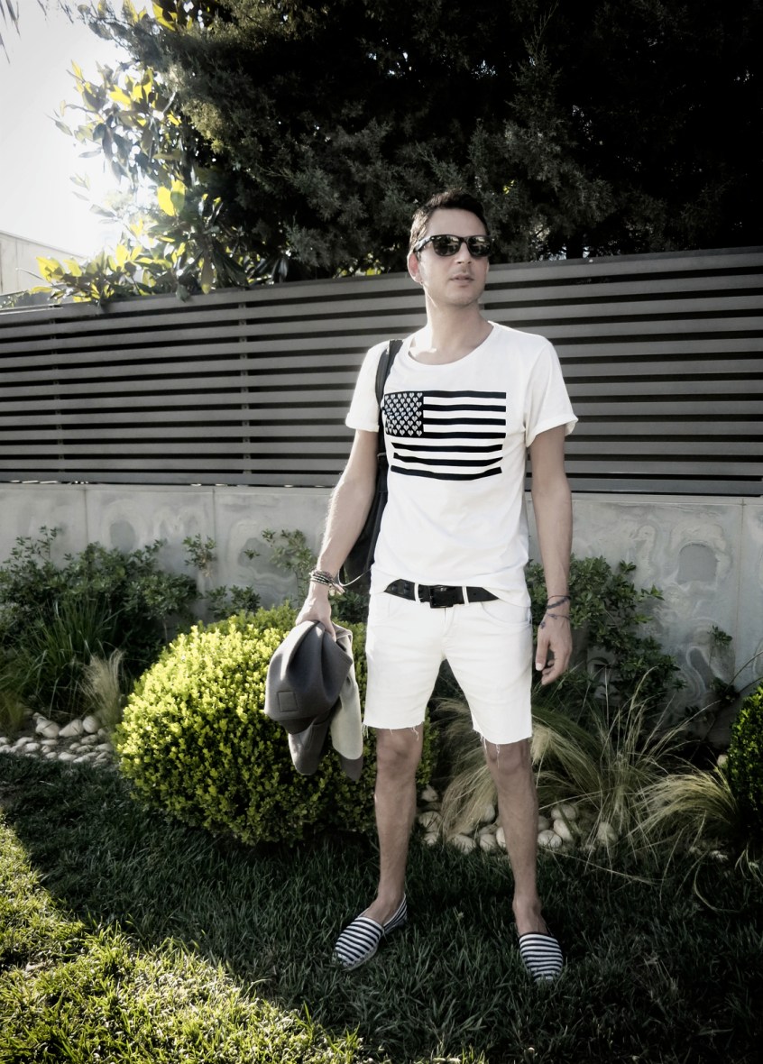 American flag Kitsune