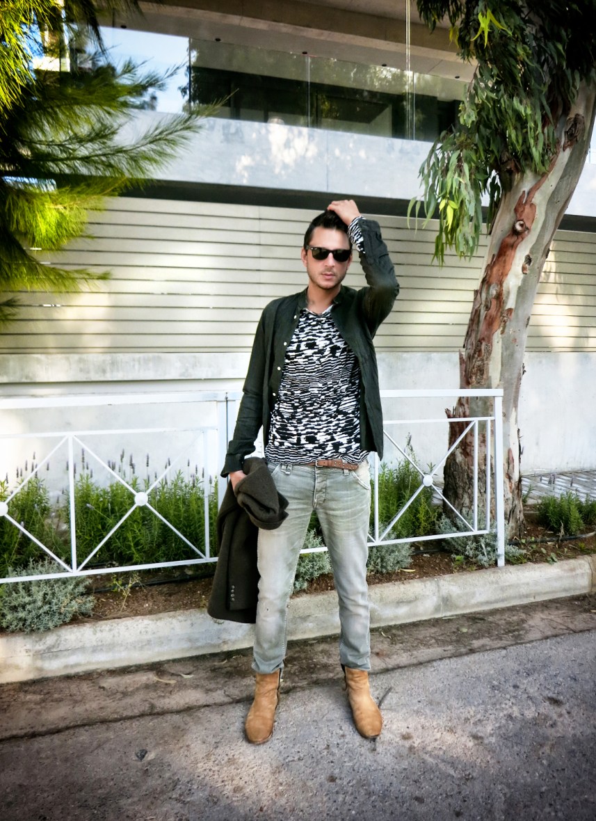 cycle pinstripe shirt