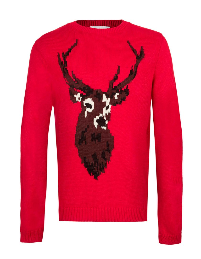 TOPMAN_RED_STAG_JUMPER